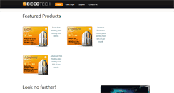 Desktop Screenshot of becotech.com